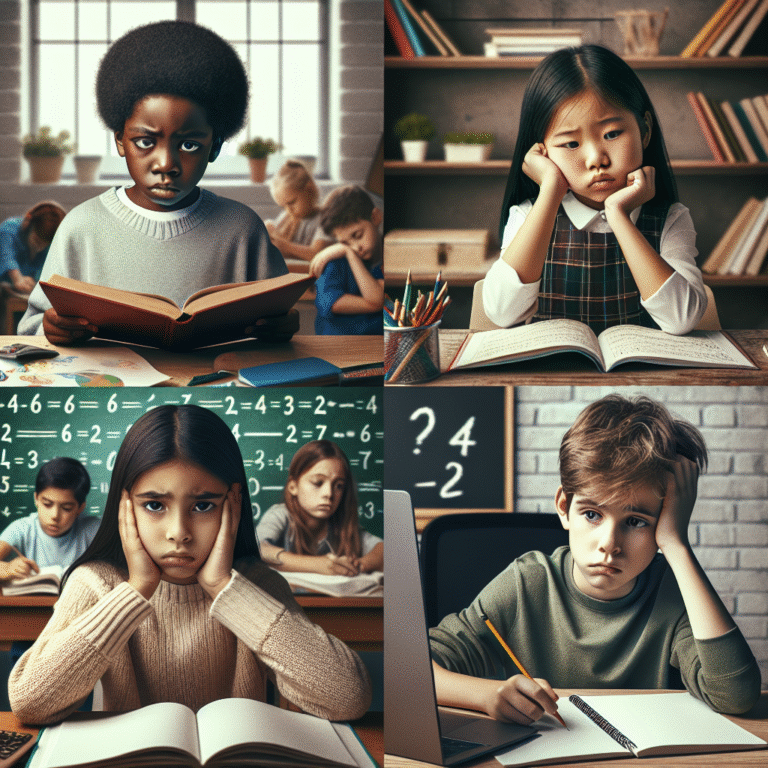 Signs of learning disabilities in children