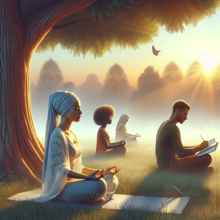 Mindfulness exercises for stress relief