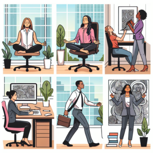 Stress-relief activities for busy professionals