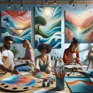 Art therapy activities for anxiety