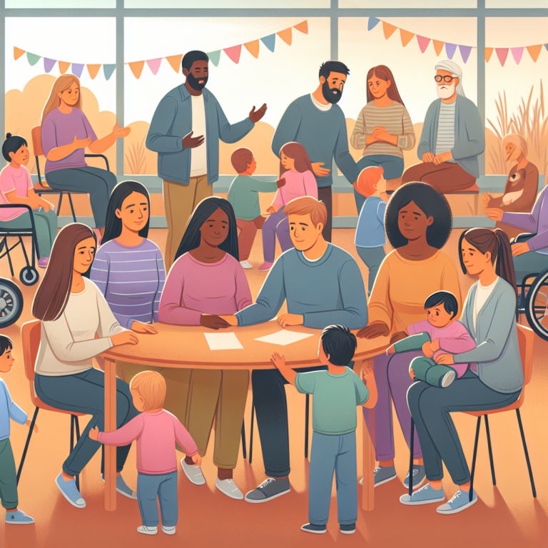 Finding local support groups for parents of disabled kids.