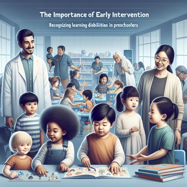 Recognizing learning disabilities in preschoolers