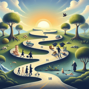 What are the stages of human development in psychology?