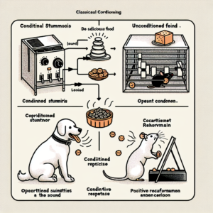 Differences between classical and operant conditioning