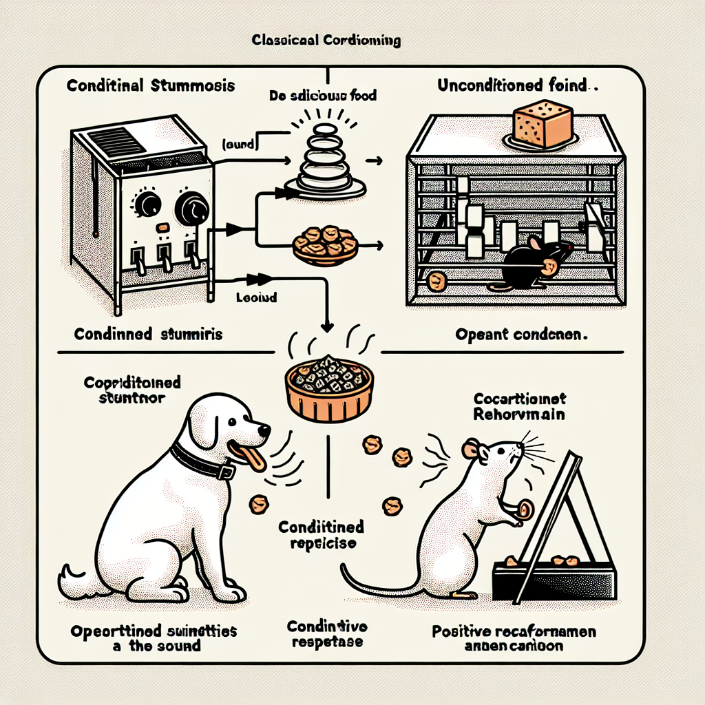 Differences between classical and operant conditioning