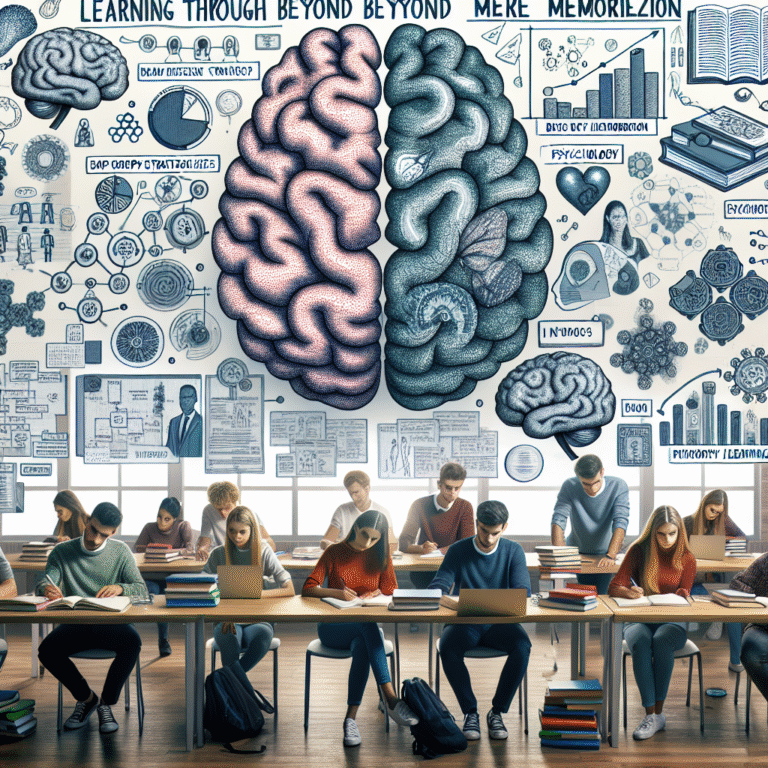 Study techniques for psychology students