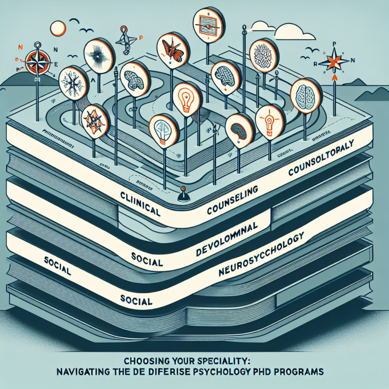 Psychology PhD tracks