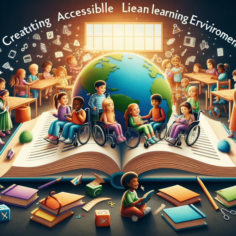 Lesson plans for children with learning disabilities
