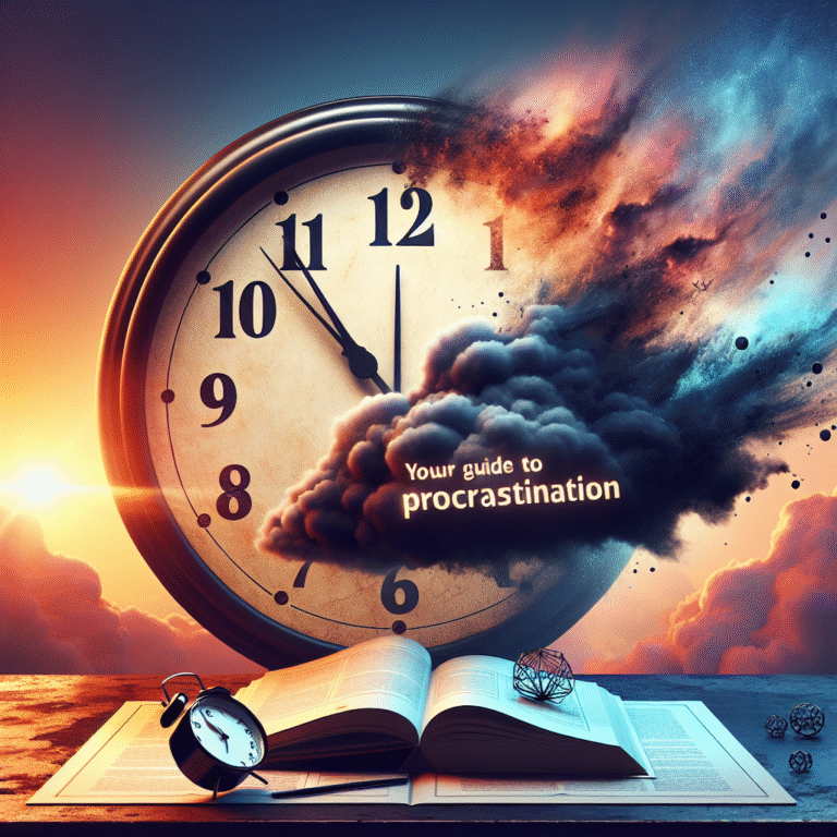 Overcoming procrastination habits
