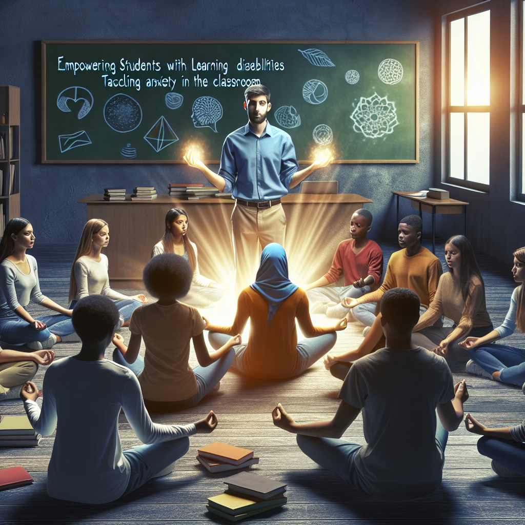 Learning disabilities and anxiety