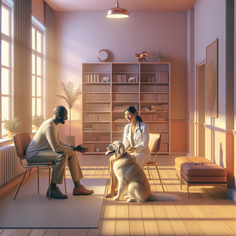 The benefits of therapy animals for mental health