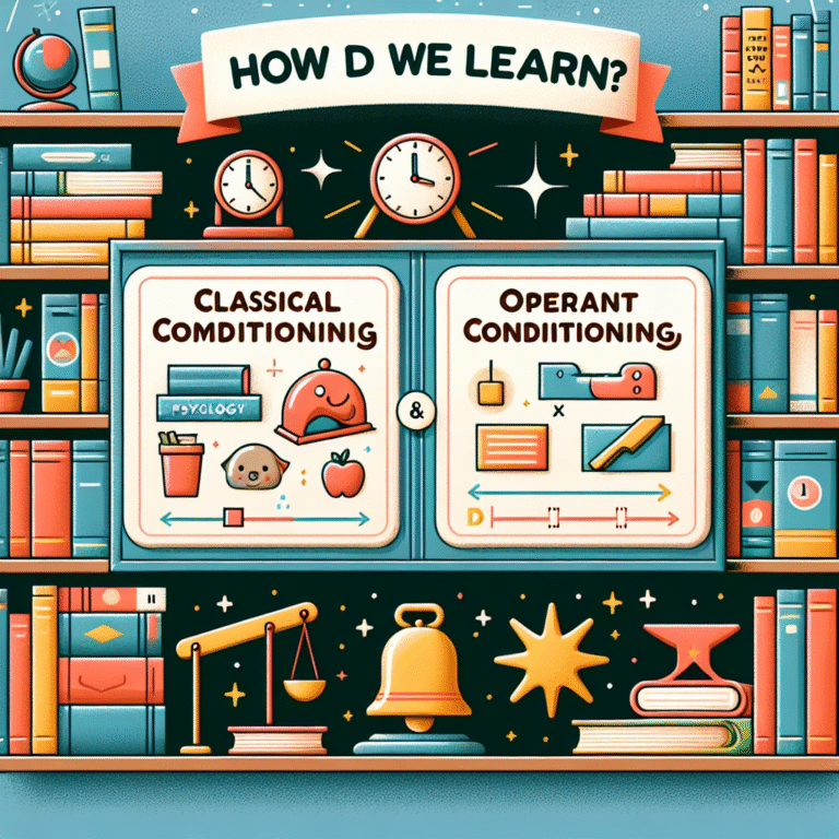 Differences between classical and operant conditioning