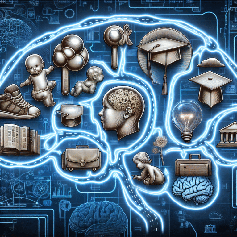 What are the stages of human development in psychology?