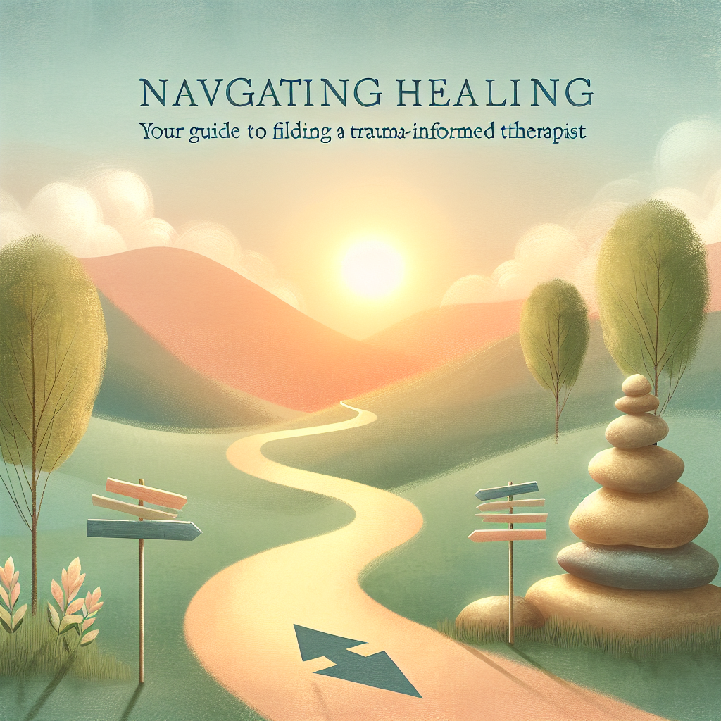How to find a trauma-informed therapist