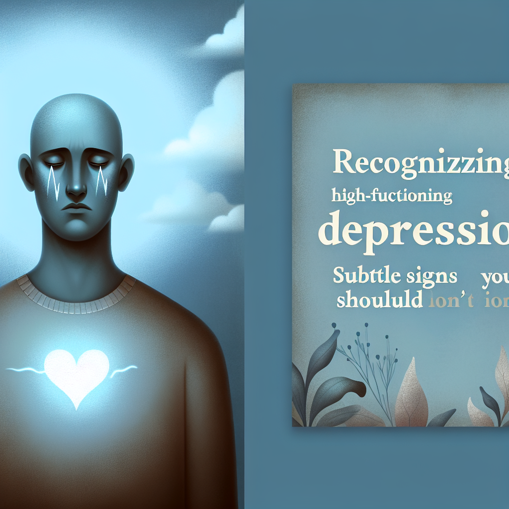Symptoms of high-functioning depression