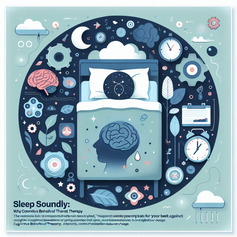 Benefits of cognitive behavioral therapy for insomnia