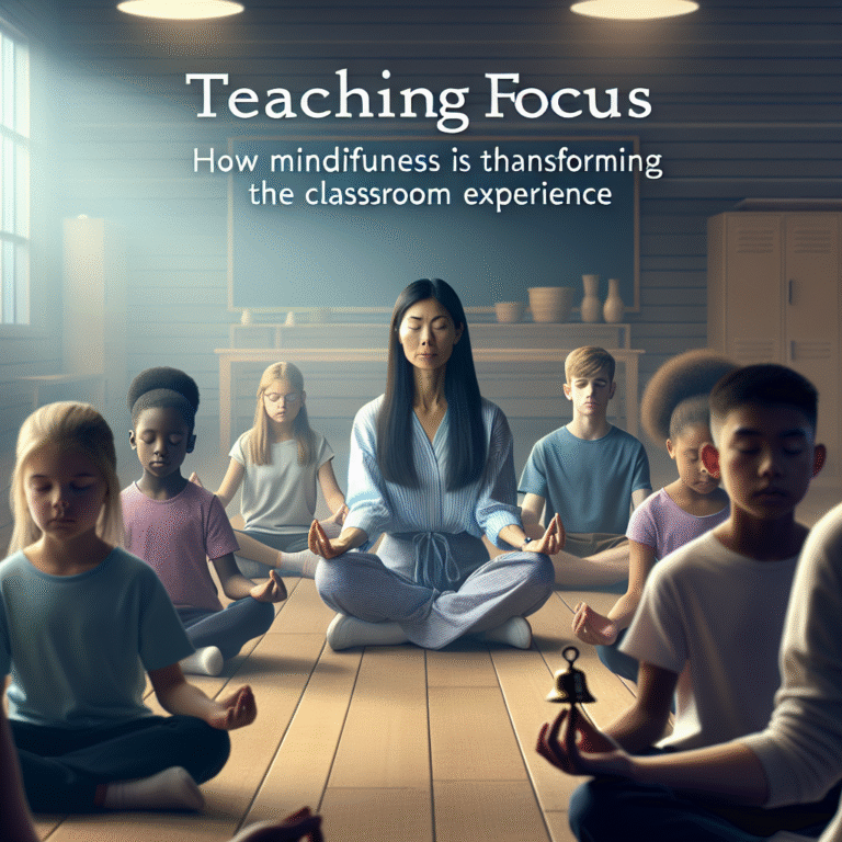 Mindfulness In Schools