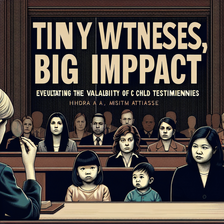 Child Witness Reliability