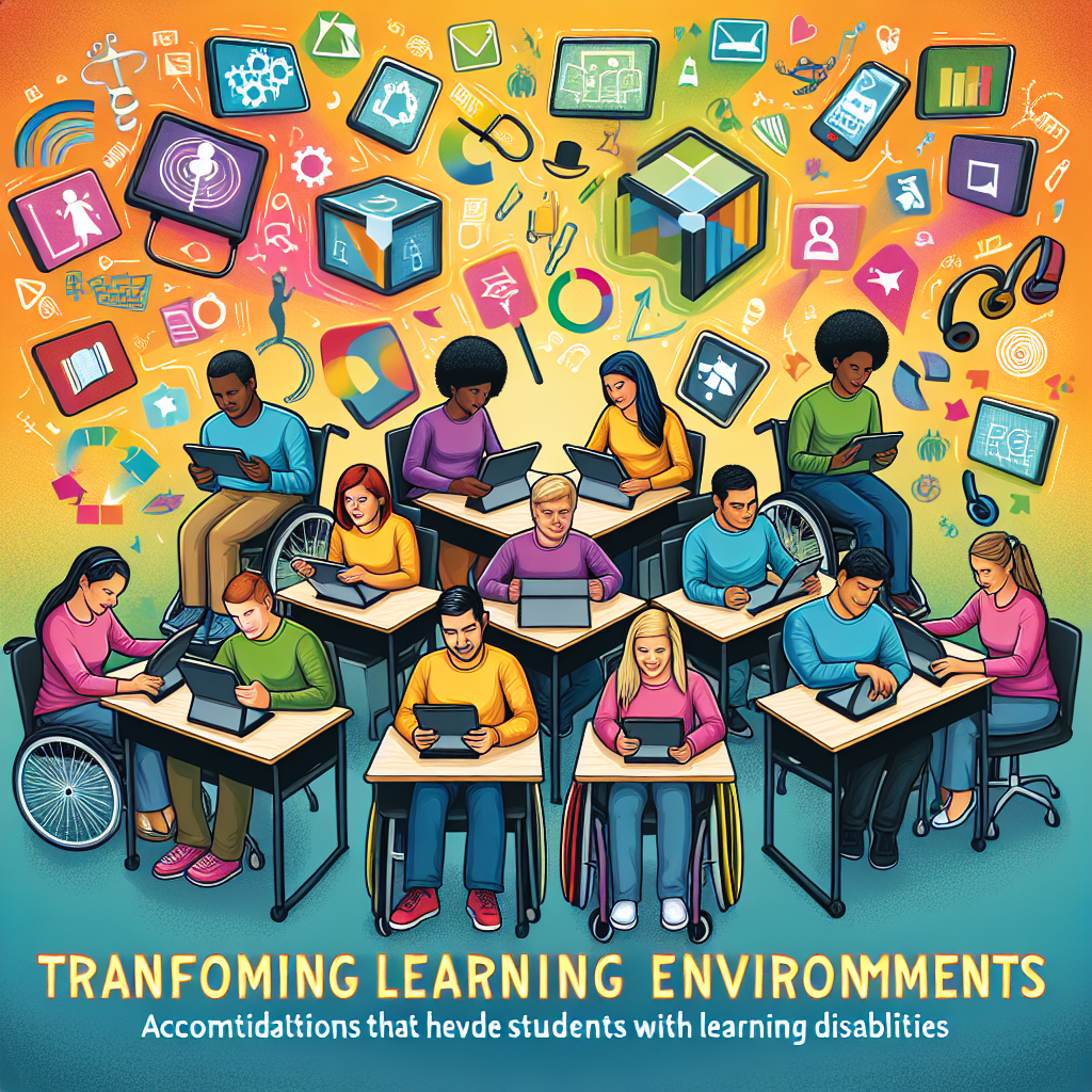 Classroom accommodations for learning disabilities