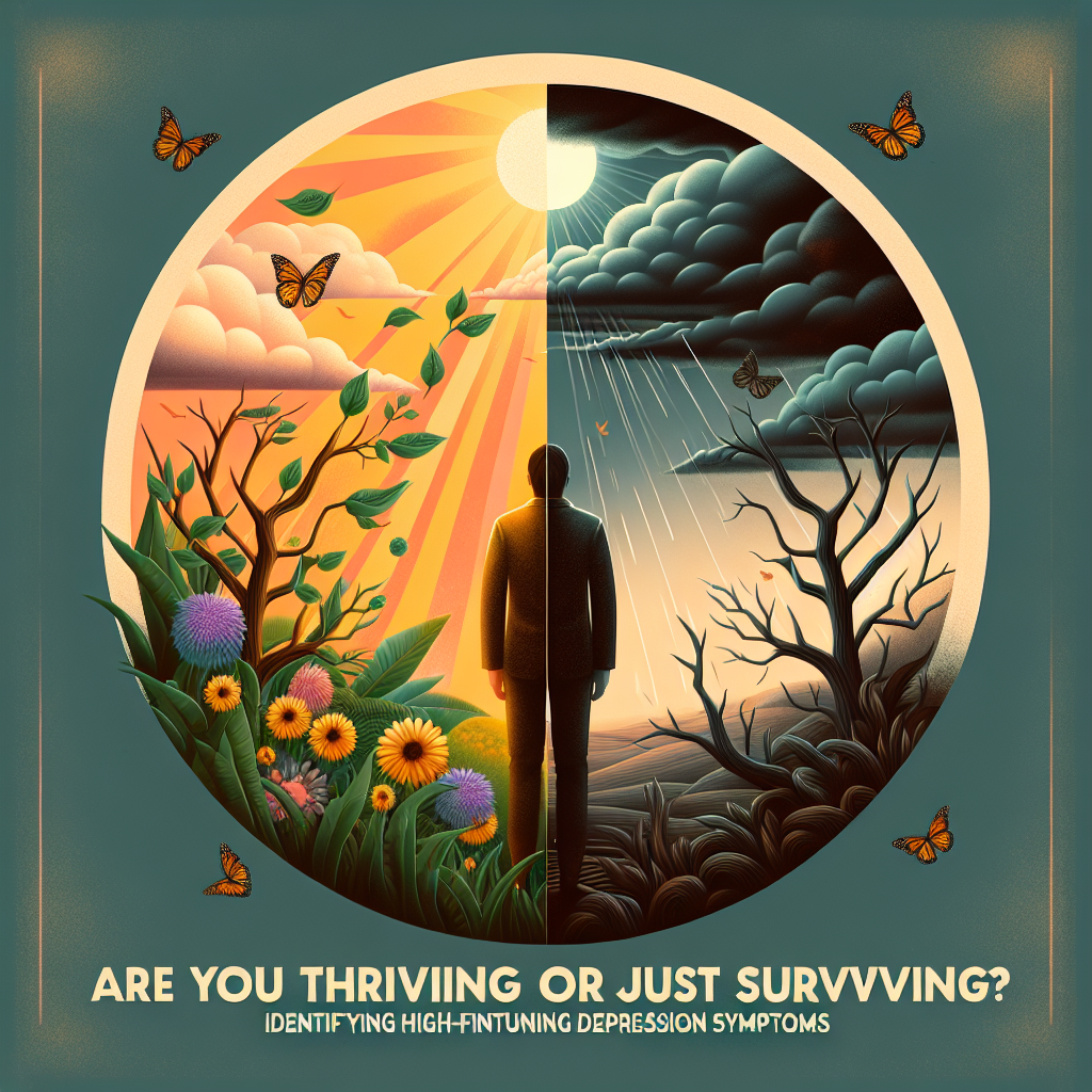 Symptoms of high-functioning depression