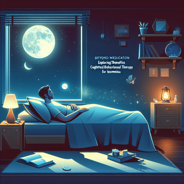 Benefits of cognitive behavioral therapy for insomnia