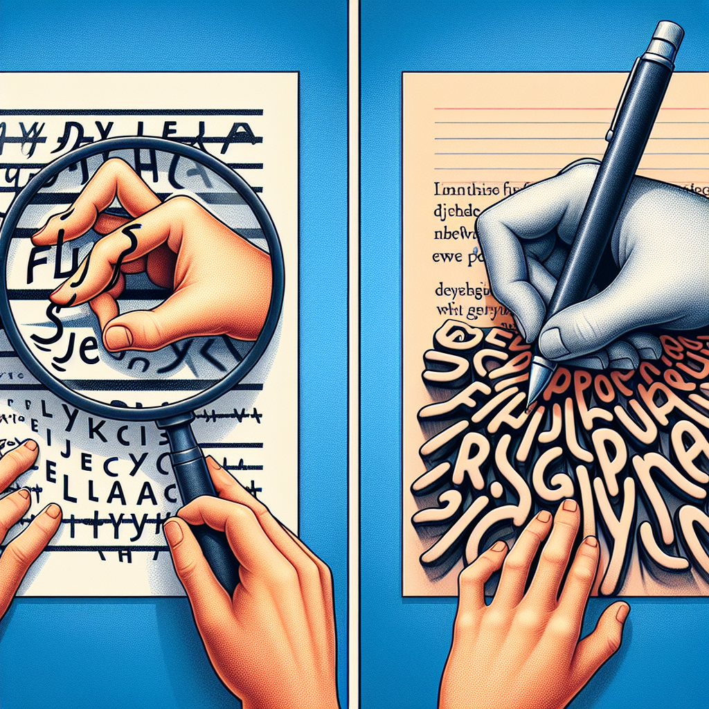 Difference between dyslexia and dysgraphia