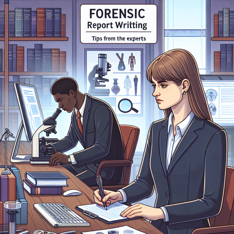 Forensic Report Writing.