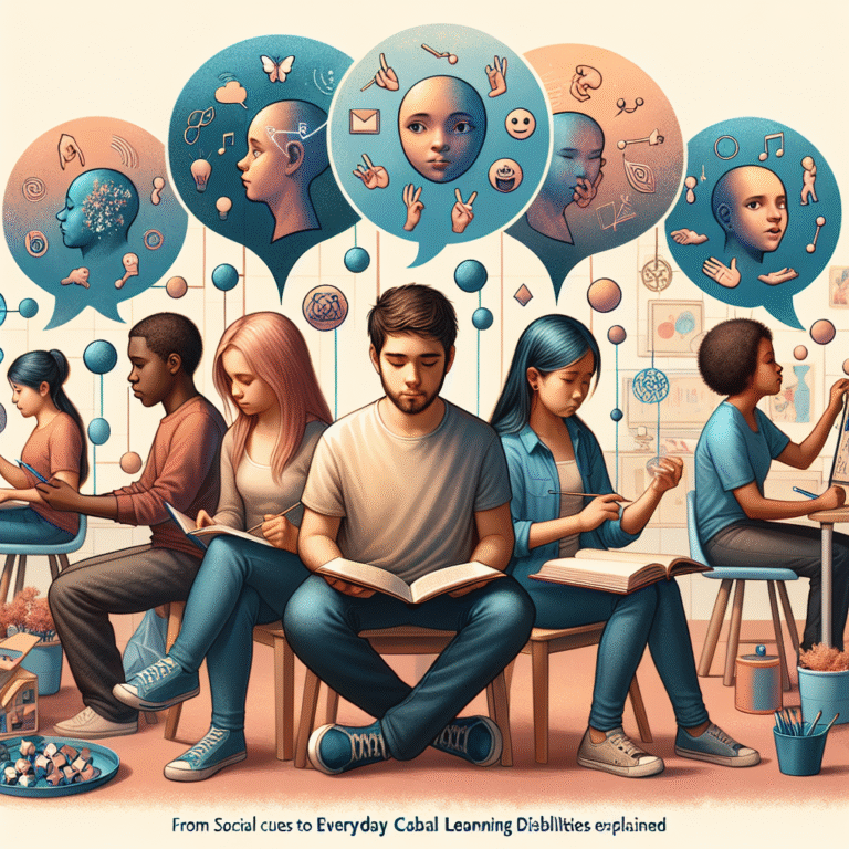 Non-verbal learning disabilities symptoms