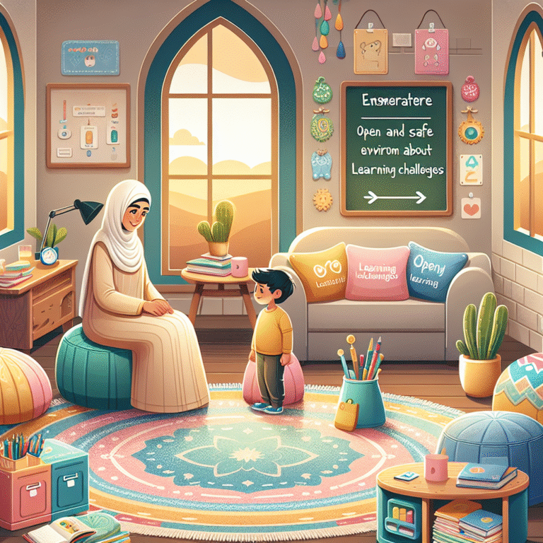 How to talk to your child about their learning disability