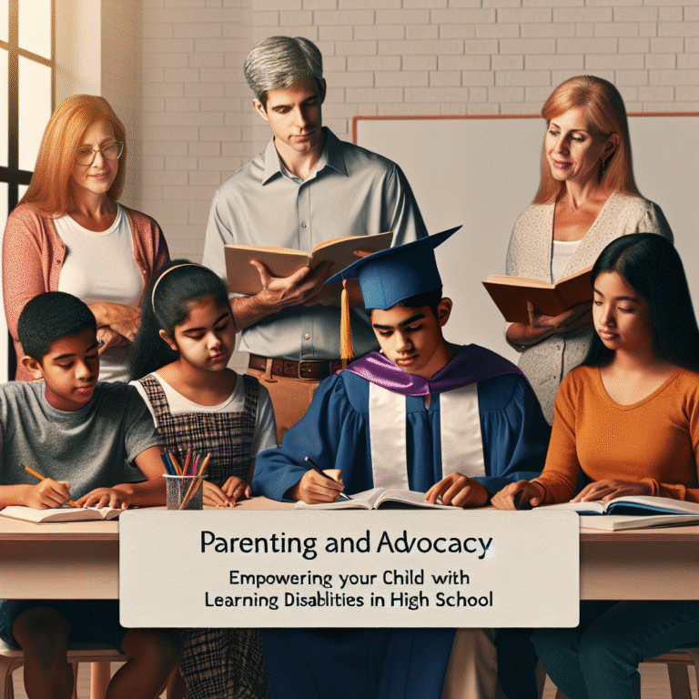 Learning disabilities in high school students