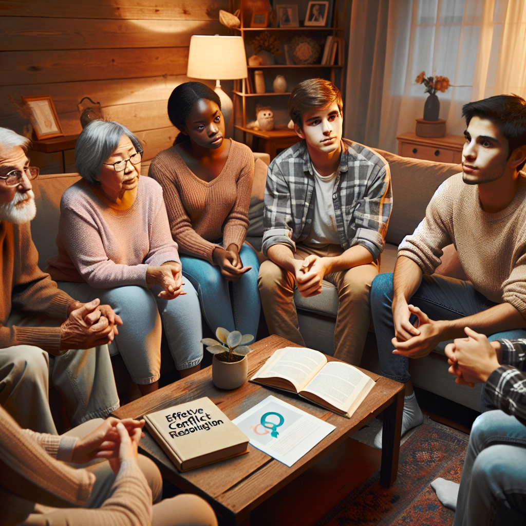 Conflict resolution strategies for families