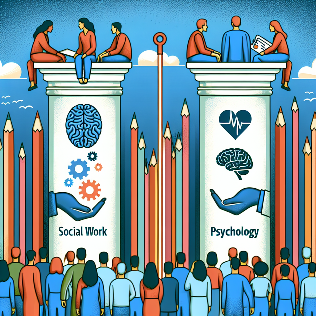 Social work vs psychology