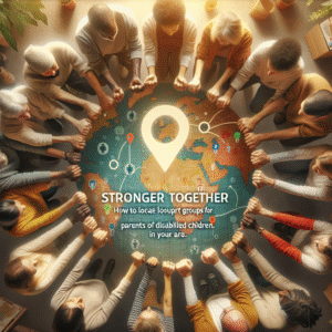 Finding local support groups for parents of disabled kids.