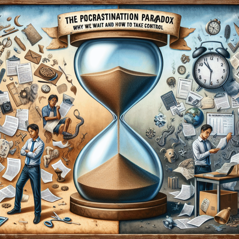 Overcoming procrastination habits