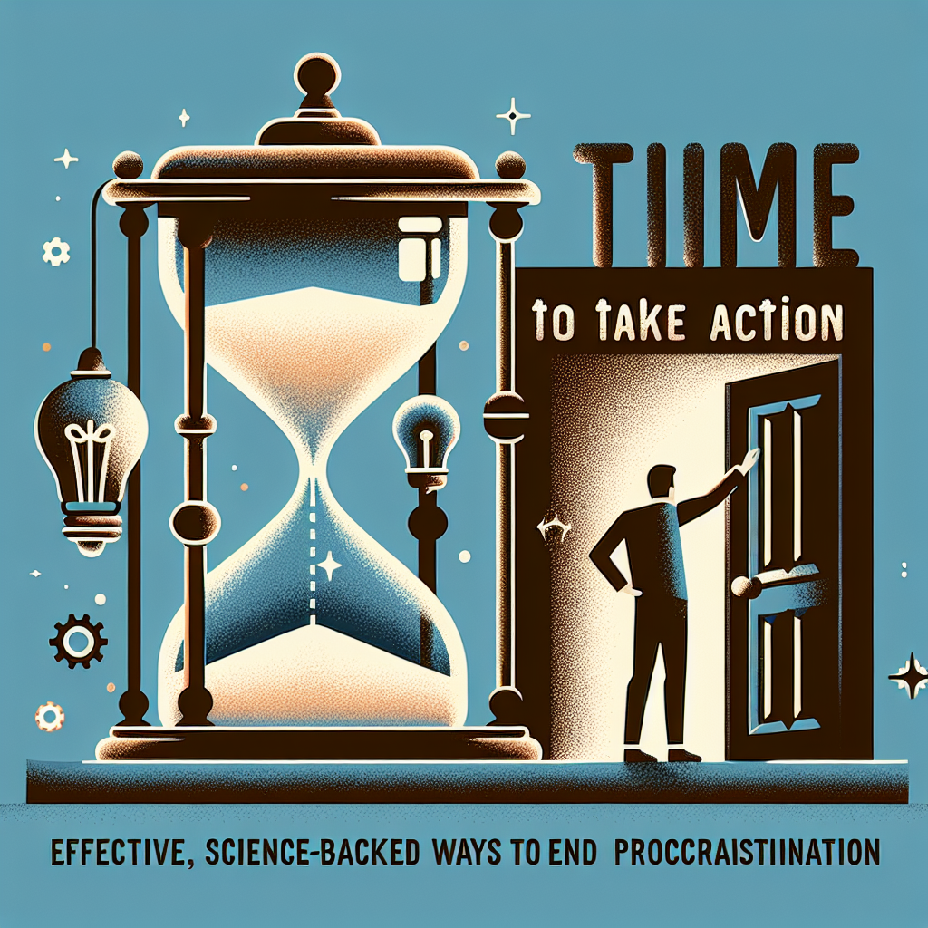 Time to Take Action: Effective, Science-Backed Ways to End Procrastination