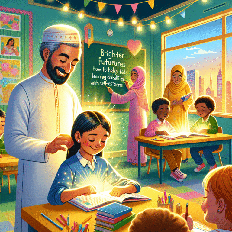 Building self-esteem in children with learning disabilities