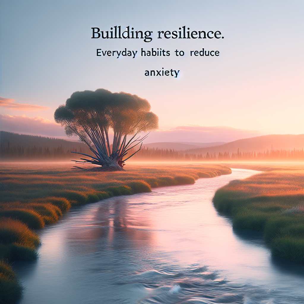 Managing anxiety in daily life