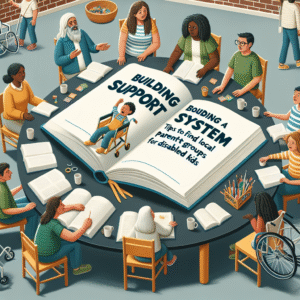 Finding local support groups for parents of disabled kids.