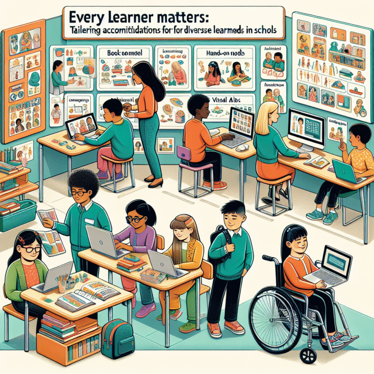 Accommodations for learning disabilities in schools