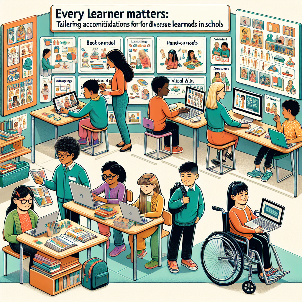 Accommodations for learning disabilities in schools