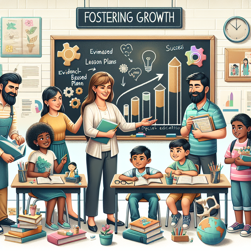 Lesson plans for children with learning disabilities