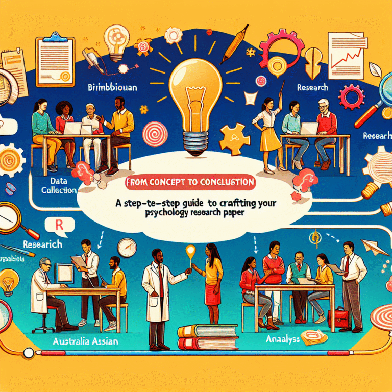 Tips for writing a psychology research paper