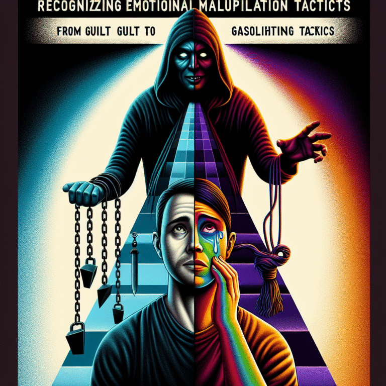 Recognizing signs of emotional manipulation