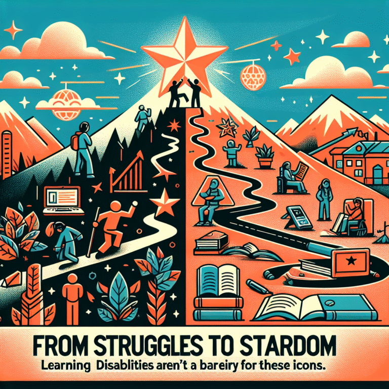 Famous people with learning disabilities