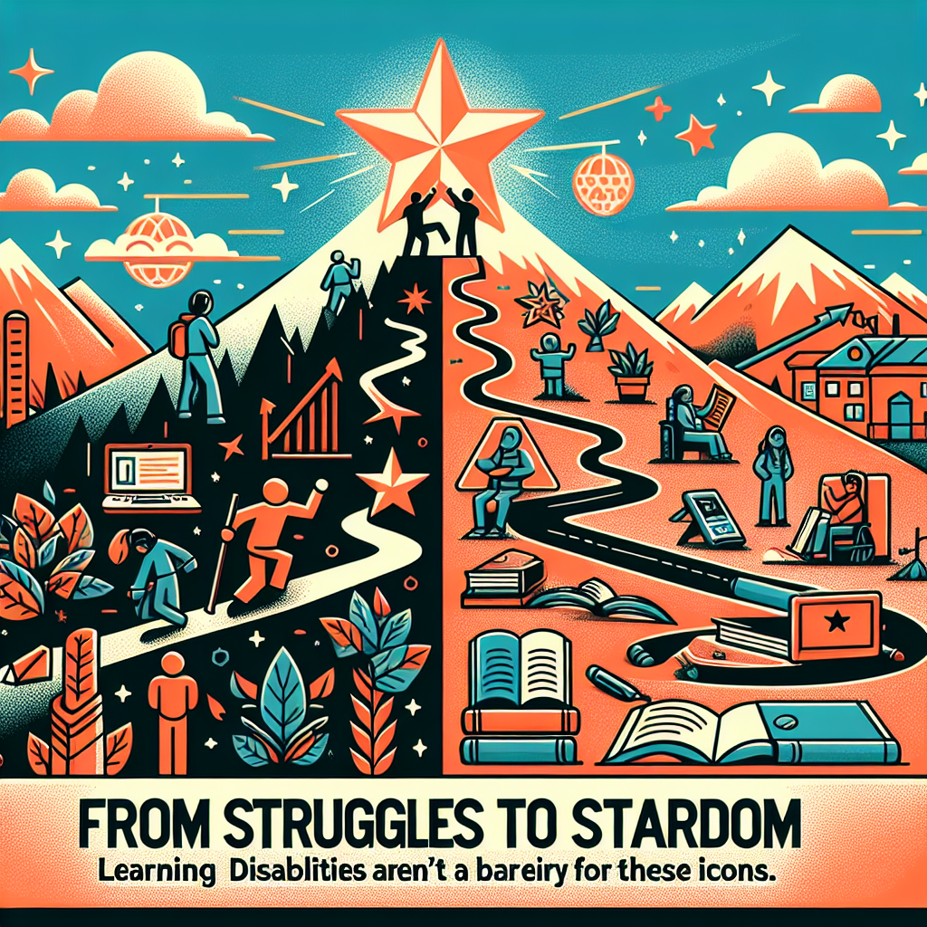 Famous people with learning disabilities