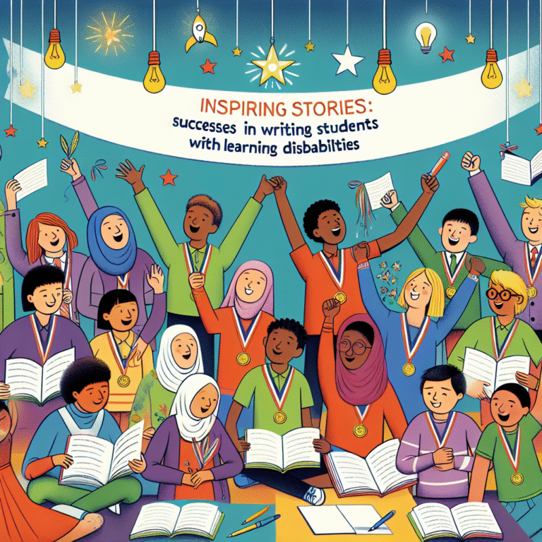 Learning disabilities and writing skills