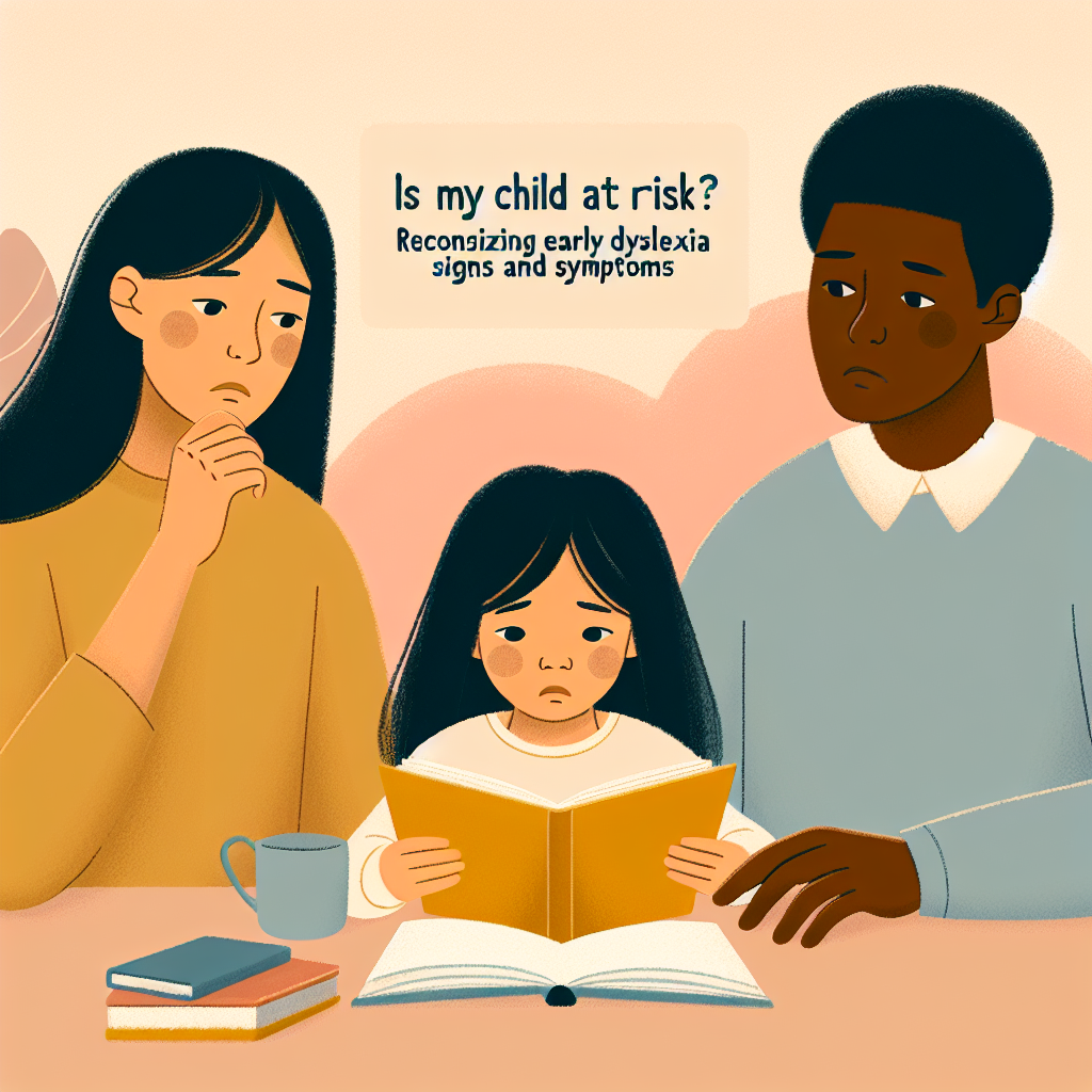 Early signs of dyslexia in children