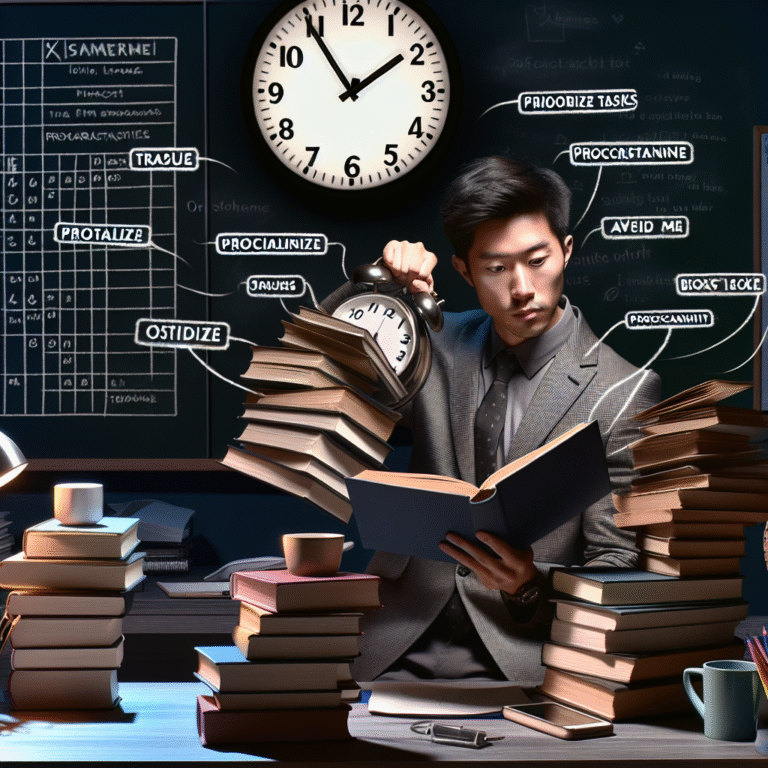 Time management strategies for students