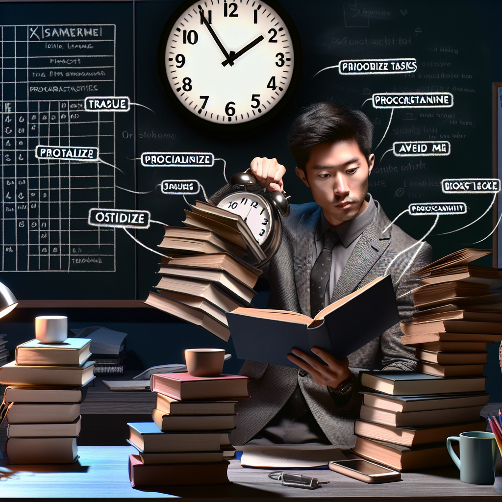 Time management strategies for students