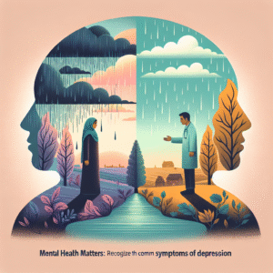What are the most common symptoms of depression?